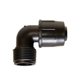 műanyag könyök TOKOS 20 x 3/4'' KM