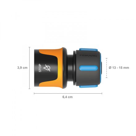 Tömlő gyorscsatlakozó, 13-15 mm (1/2-5/8”) STOP LB (min 30) /csomagolás nélküli/ (1027080)