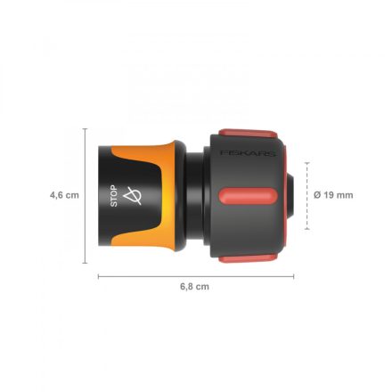 Tömlő-gyorscsatlakozó, 19 mm (3/4”) STOP LB (min 30) /csomagolás nélküli/ (1027082)