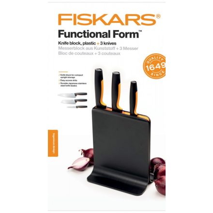Functional Form Késblokk műanyag 3 késes (1057555)