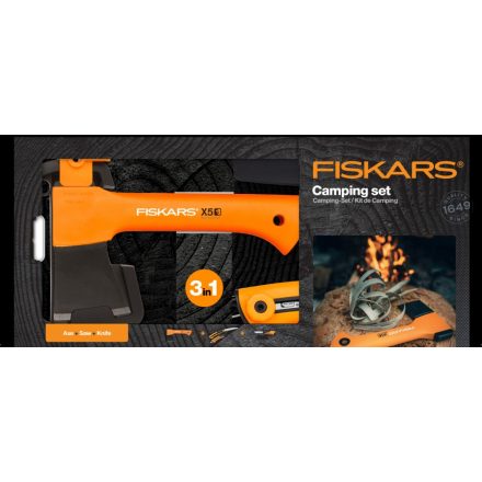 Fiskars X5 Camping készlet (1057912)