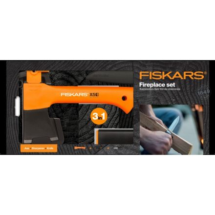 Fiskars X5 Tűzrakó készlet (1057913)