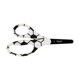 Gyerekolló focilabda motívummal, 13 cm (1023913)