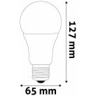 Izzó Led E27 15W 3000K Entac