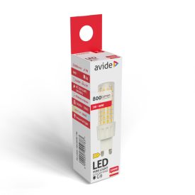 Izzó LED G9 7W 3000K Avide