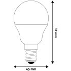 Izzó Led E14 6,5W 4000K Avide Mini Globe