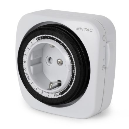 Időzítő mechanikus 24 órás Mini Entac