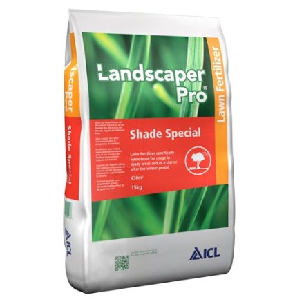 Landscaper Pro gyeptrágya Shade Speciall 6 hét 15 kg Moha irtó