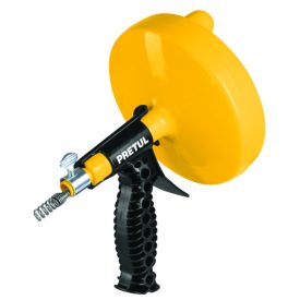 Csatornatisztító spirál 7,6 m, műanyag dobban PRETUL