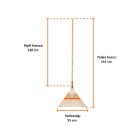 Fűseprű rugós fém 56 cm széles fej 22 ágú