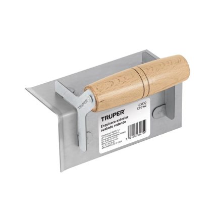 Külső saroksimító kanál íves élhez