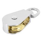 Emelőcsiga forgó szemmel, 25mm, króm bevonattal, teherbírás: 50kg