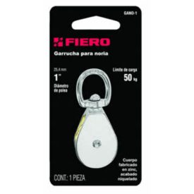   Emelőcsiga forgó szemmel, 19mm, króm bevonattal, teherbírás: 50kg