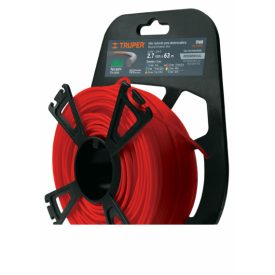 Fűkasza damil (bordó), 2,7mm, 63m, kör profil