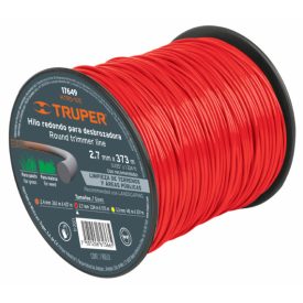 Fűkasza damil dobon, (bordó), 2,7mm, 373m, kör profil