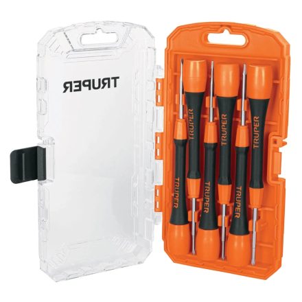Truper műszerész csavarhúzó készlet 6 db-os