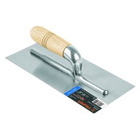 Glettvas sima 28x13 cm lakkozott fa markolat