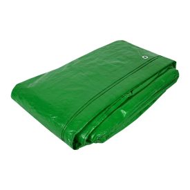Ponyva 6x12m0 zöld színű 110 g/m2 UV védelemmel PRETUL