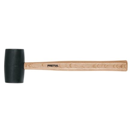 Gumikalapács 1 kg fekete PRETUL