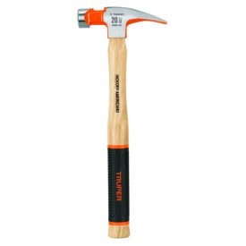   Szöghúzó kalapács, lakkozott fa nyél, 36cm, csúszásmentes markolat, mágneses szögtartó, 0,6kg