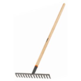 Gereblye 14 fogú 35 cm széles kovácsolt fejjel