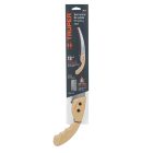 Ágfűrész 30 cm hosszú acél pengével lakkozott fa markolattal hármas fogazat