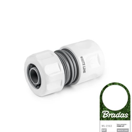 Gyorscsatlakozó 3/4'' nagy átfolyású csapelemekhez Bradas